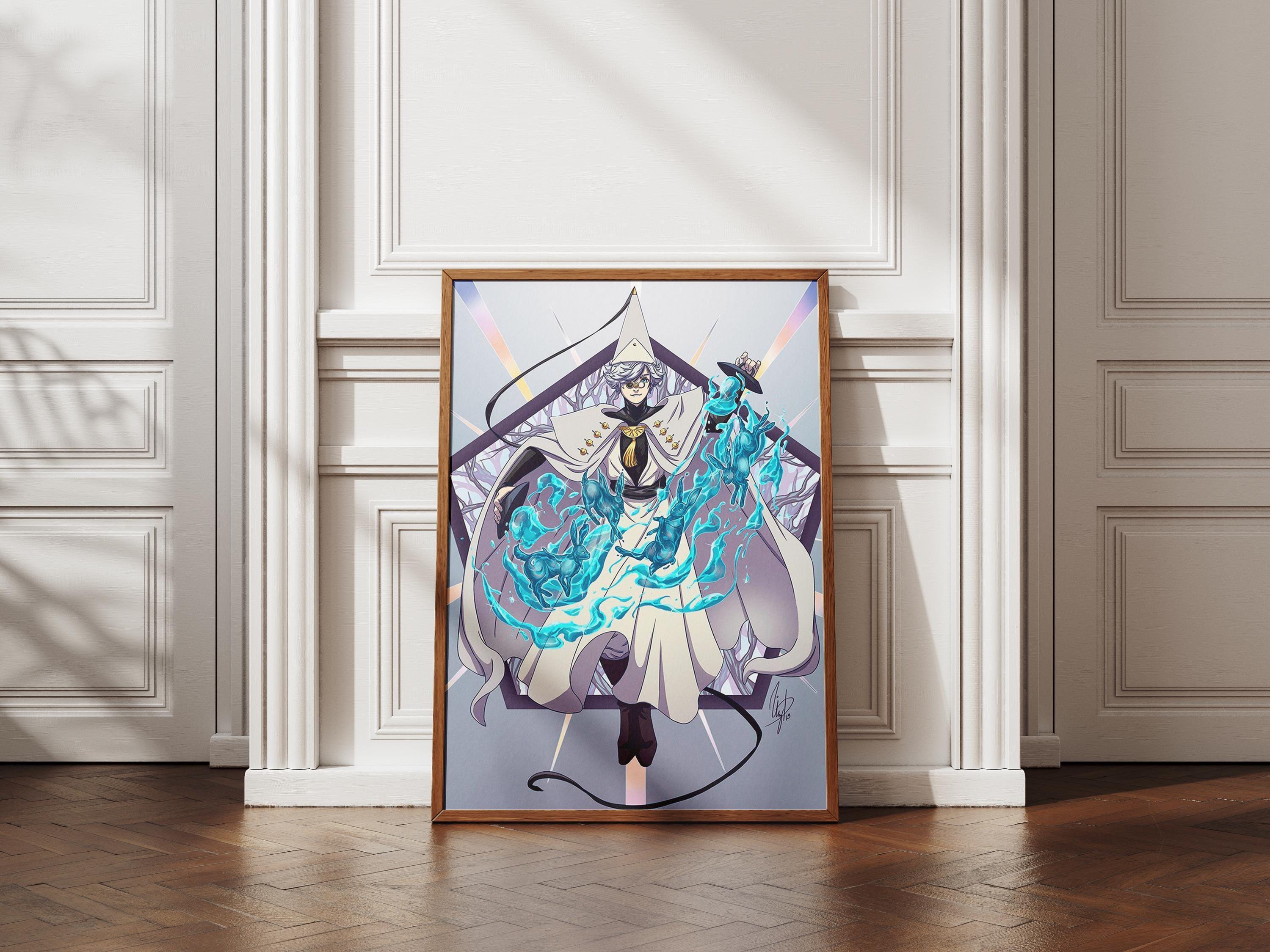 Witch Hat Atelier Poster – Qifrey Anime Wall Art | Magic Anime Print