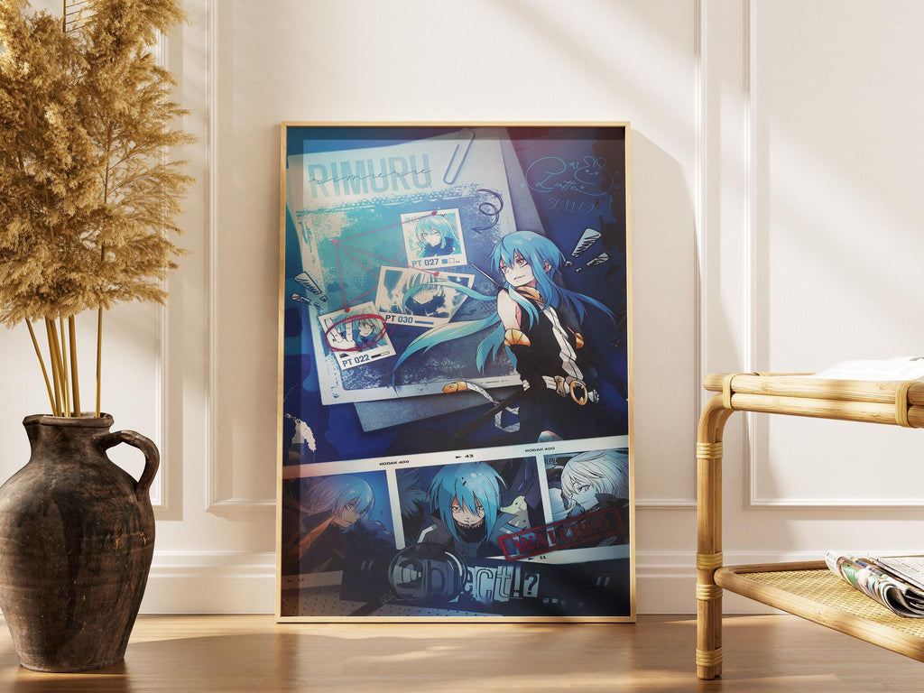 Rimuru Tempest Poster - Vibrant Anime Wall Decor | Slime Season 4 Art Print