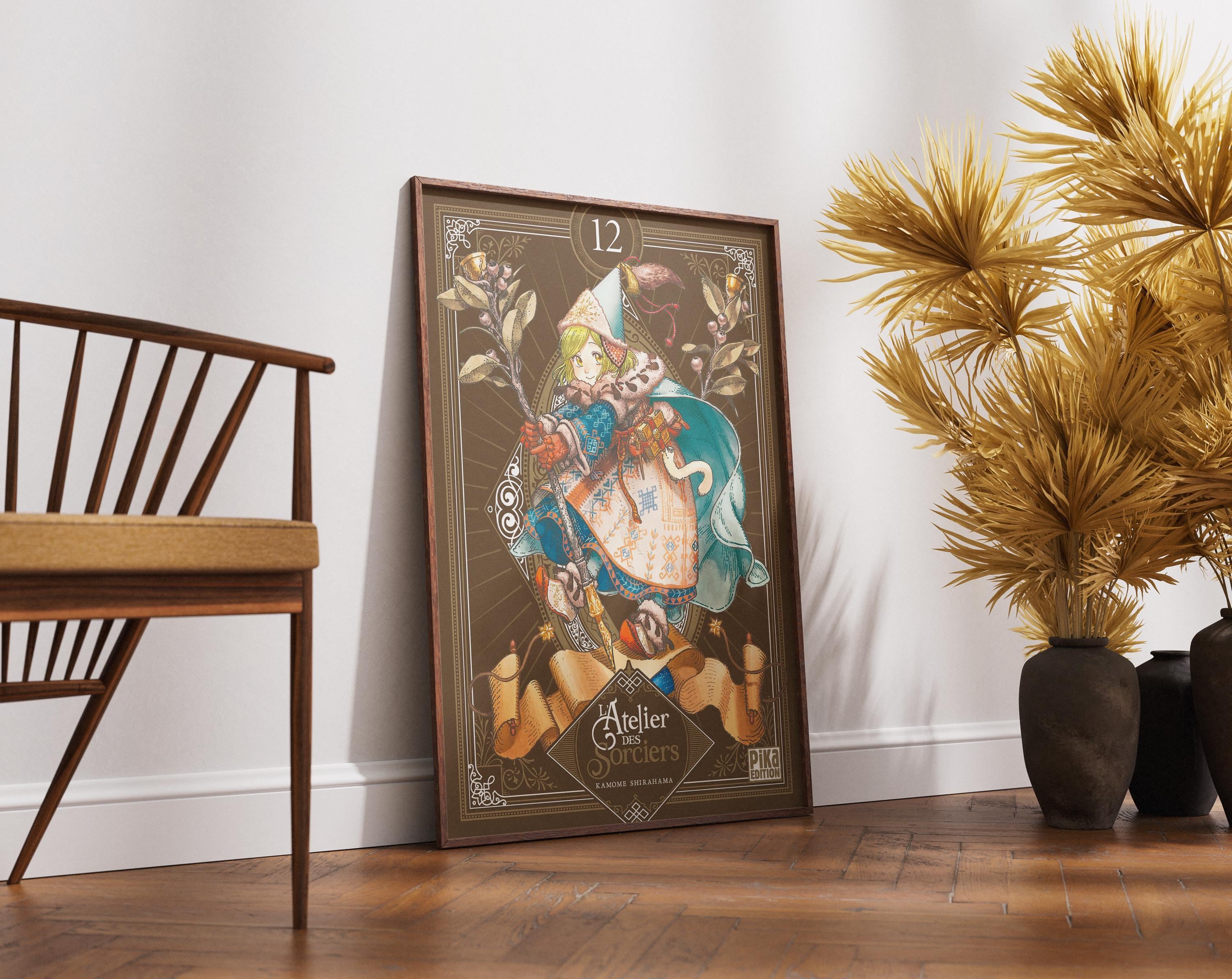 Póster de Witch Hat Atelier - Coco Qifrey Tetia Agott Arte de pared de anime fantástico