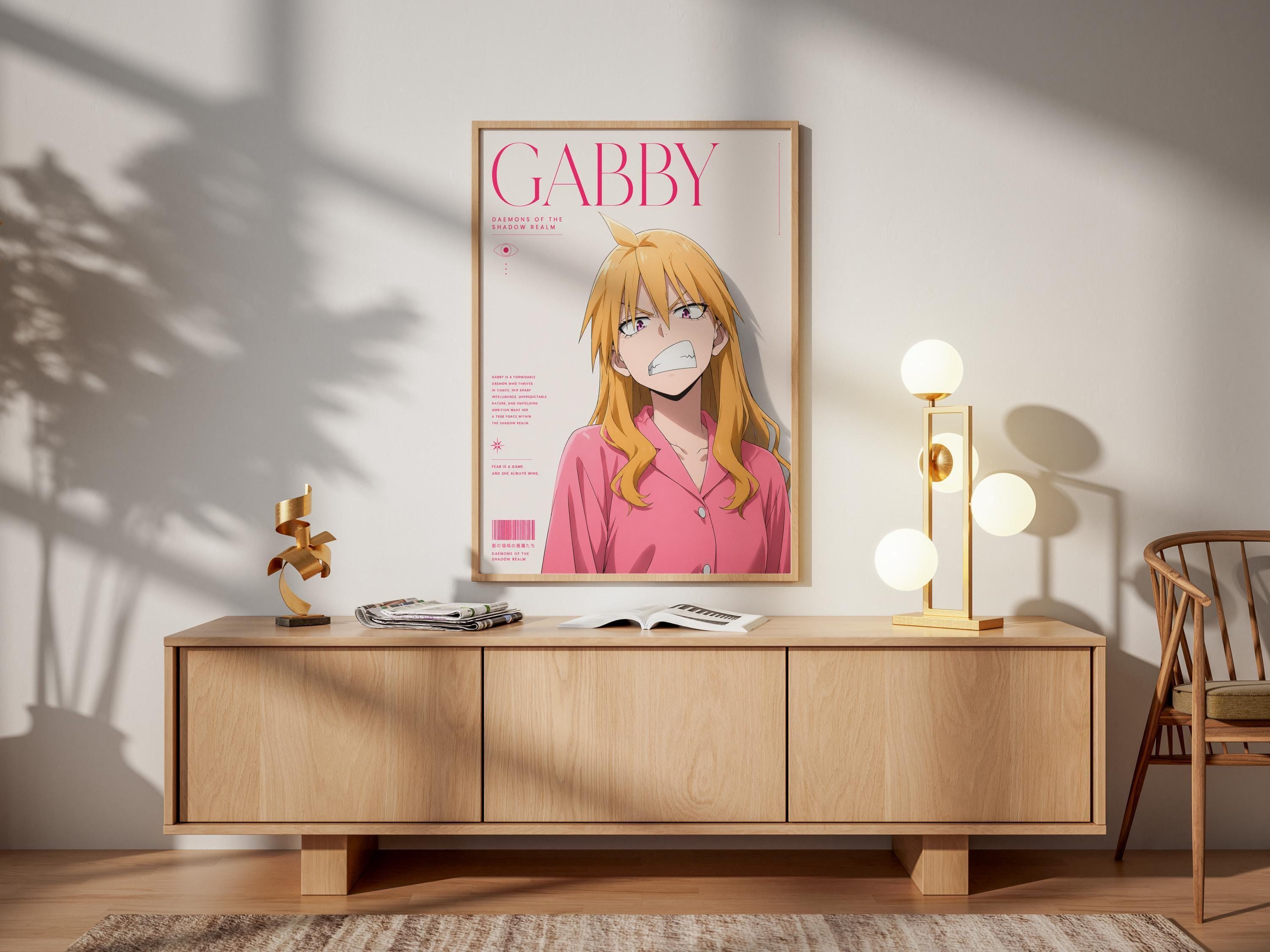 Gabby Anime Poster – Dark Fantasy Art Print | Yomi no Tsugai Collector Poster