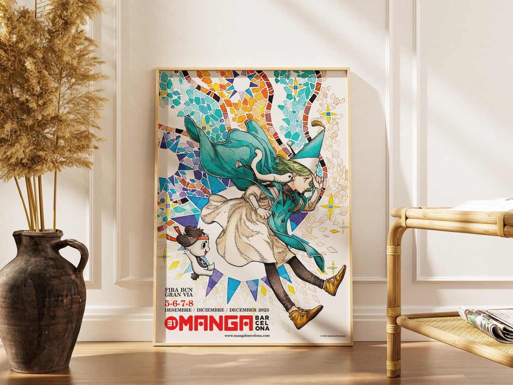 Witch Hat Atelier Poster – Coco & Qifrey Anime Wall Art Matte Finish Print