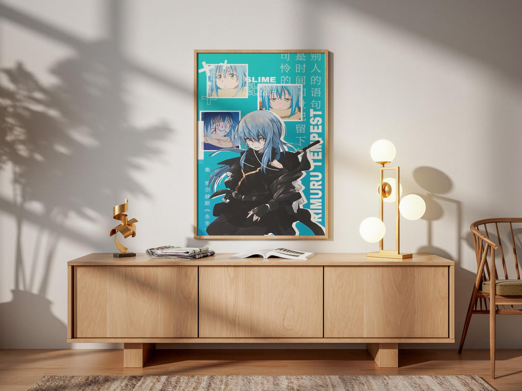 Rimuru Tempest Poster - Slime Season 4 Anime Wall Art | Vibrant Print Gift