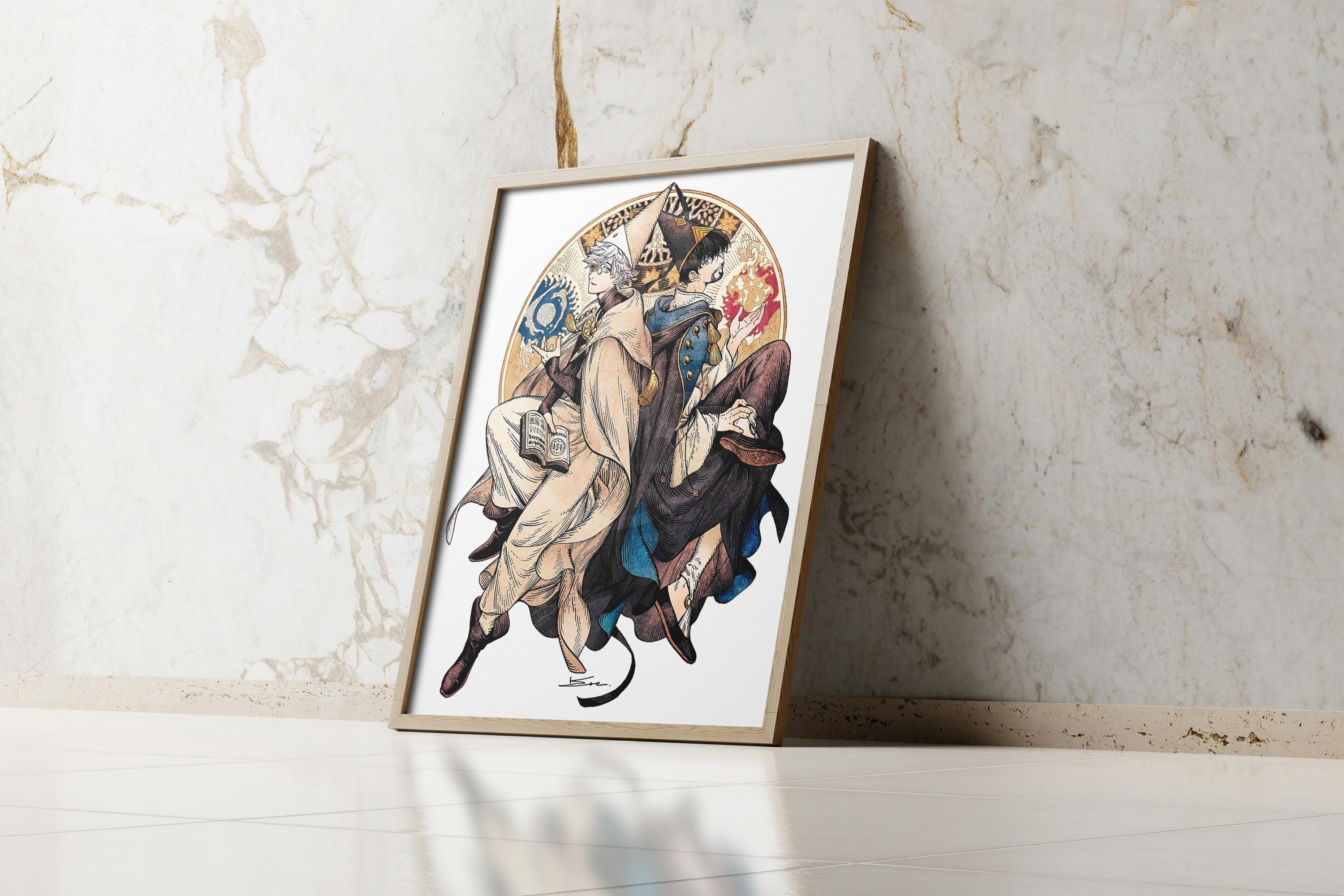 Witch Hat Atelier Poster – Qifrey Magic Print | Anime Wall Art, Premium Matte Paper