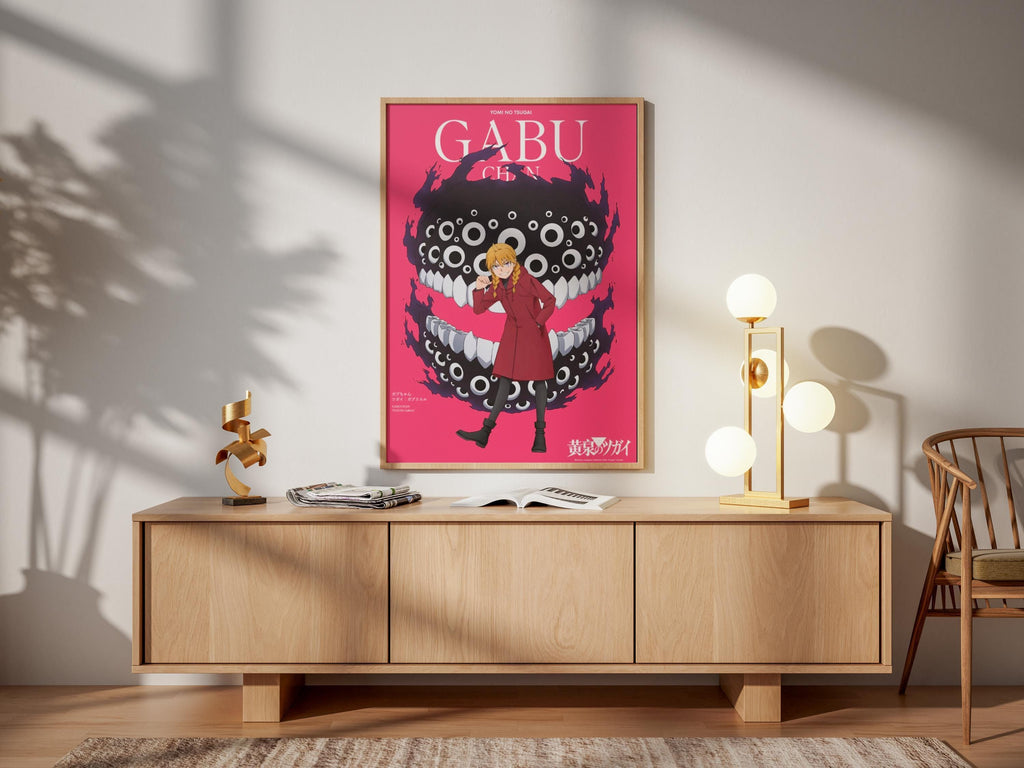 Gabby Yomi no Tsugai Poster – Daemons of the Shadow Realm Anime Wall Art Print