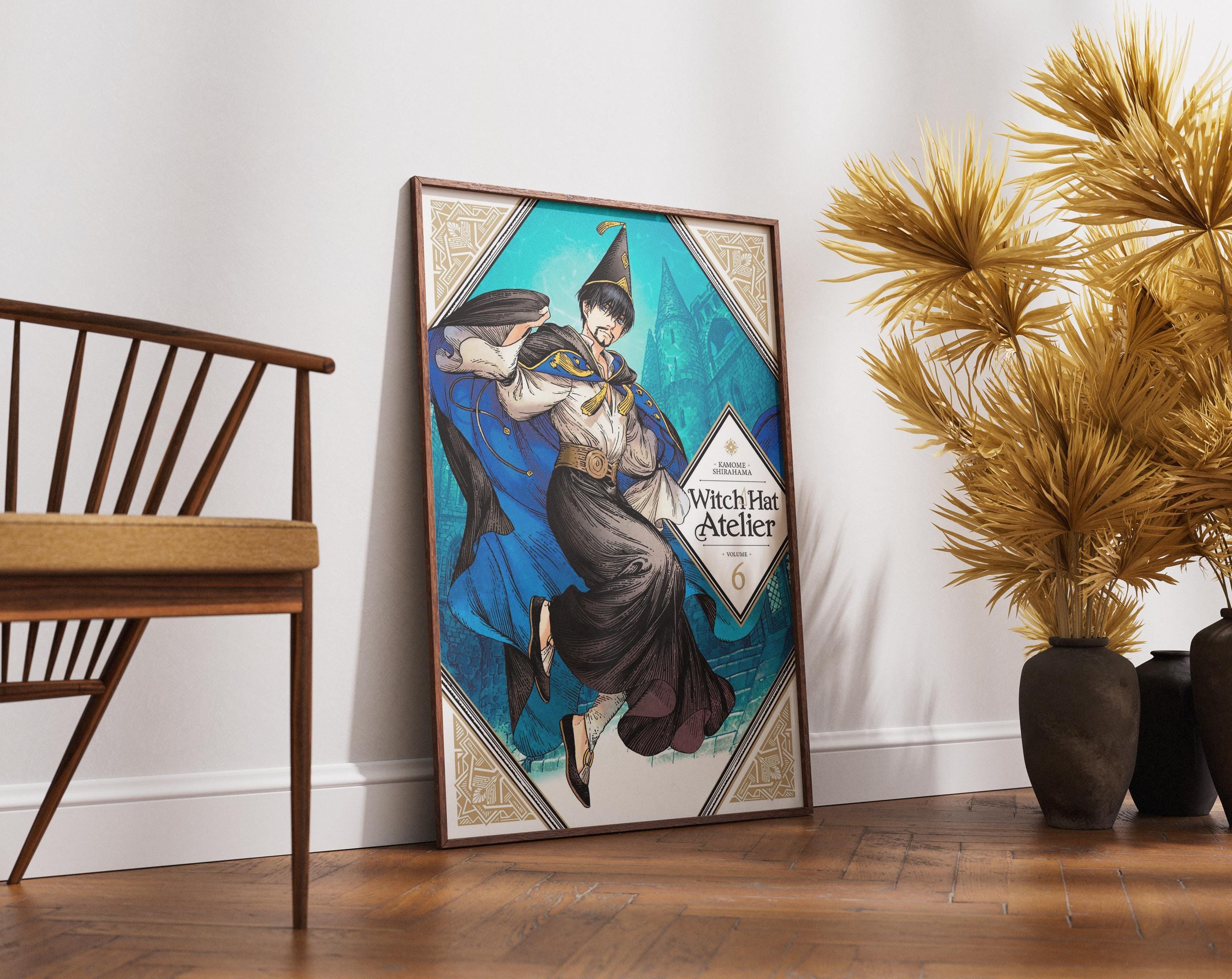 Póster de Coco de Witch Hat Atelier Qifrey - Lámina decorativa de anime fantástico para pared