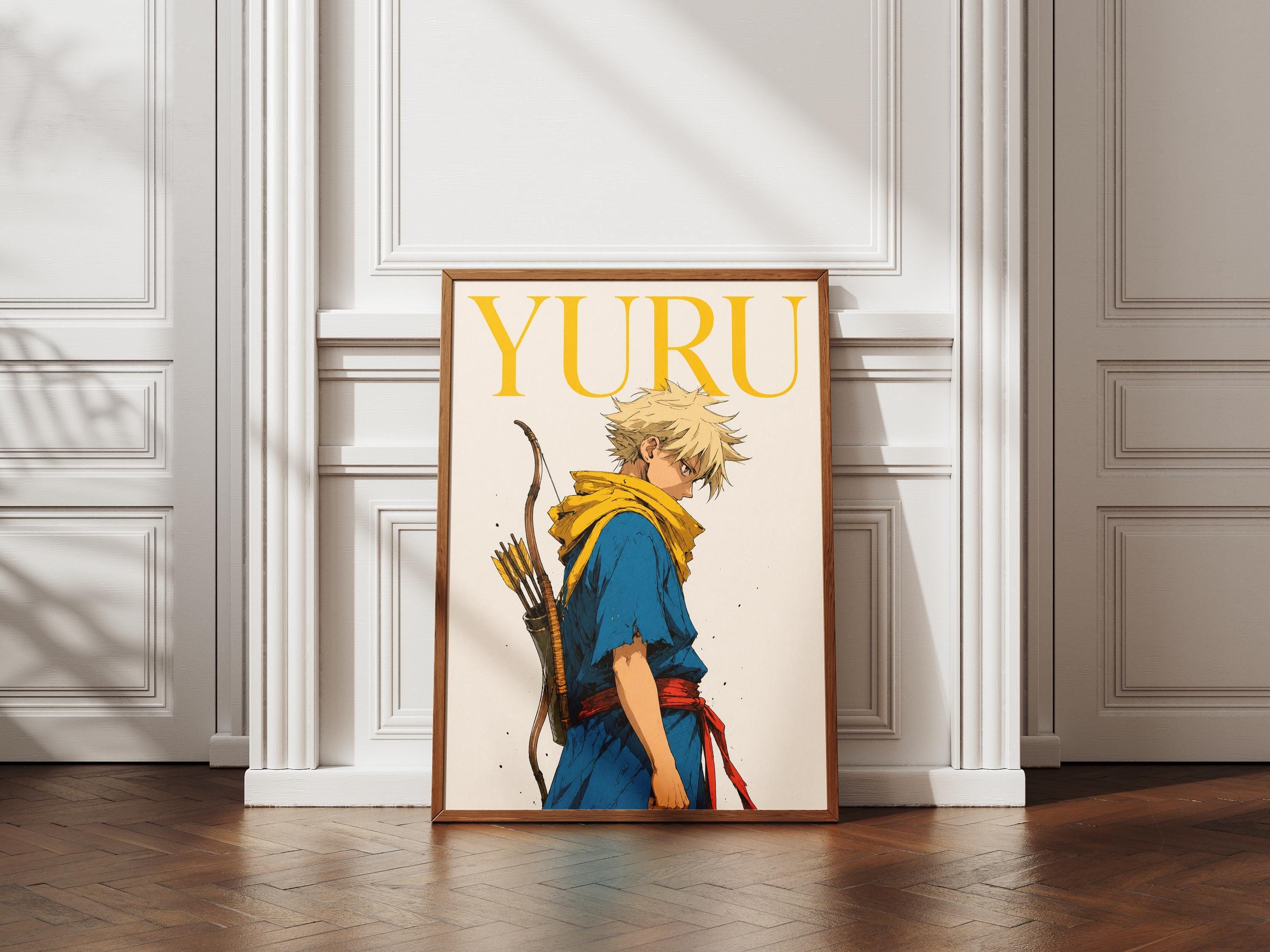 Yuru Anime Poster - Fantasy Anime Wall Art Set | Yomi no Tsugai Daemon Print