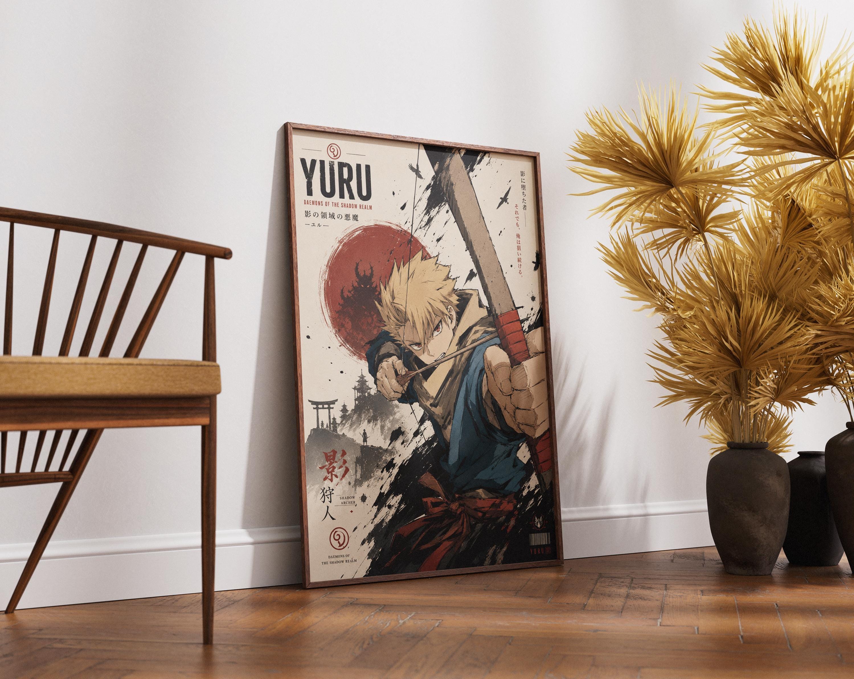 Yuru Daemons Poster – Dark Fantasy Anime Wall Art | Yomi no Tsugai Print