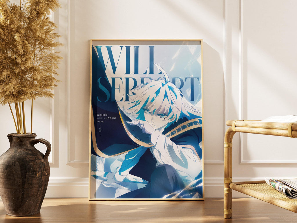 Wistoria Wand and Sword Mystic Anime Poster - Vibrant Color Fantasy Wall Art