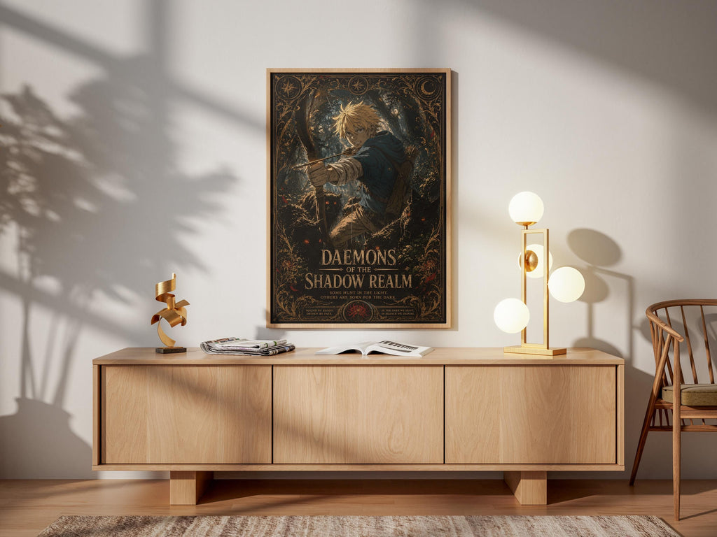 Yuru Daemons Poster – Yomi No Tsugai Anime Wall Art With Matte Paper Print