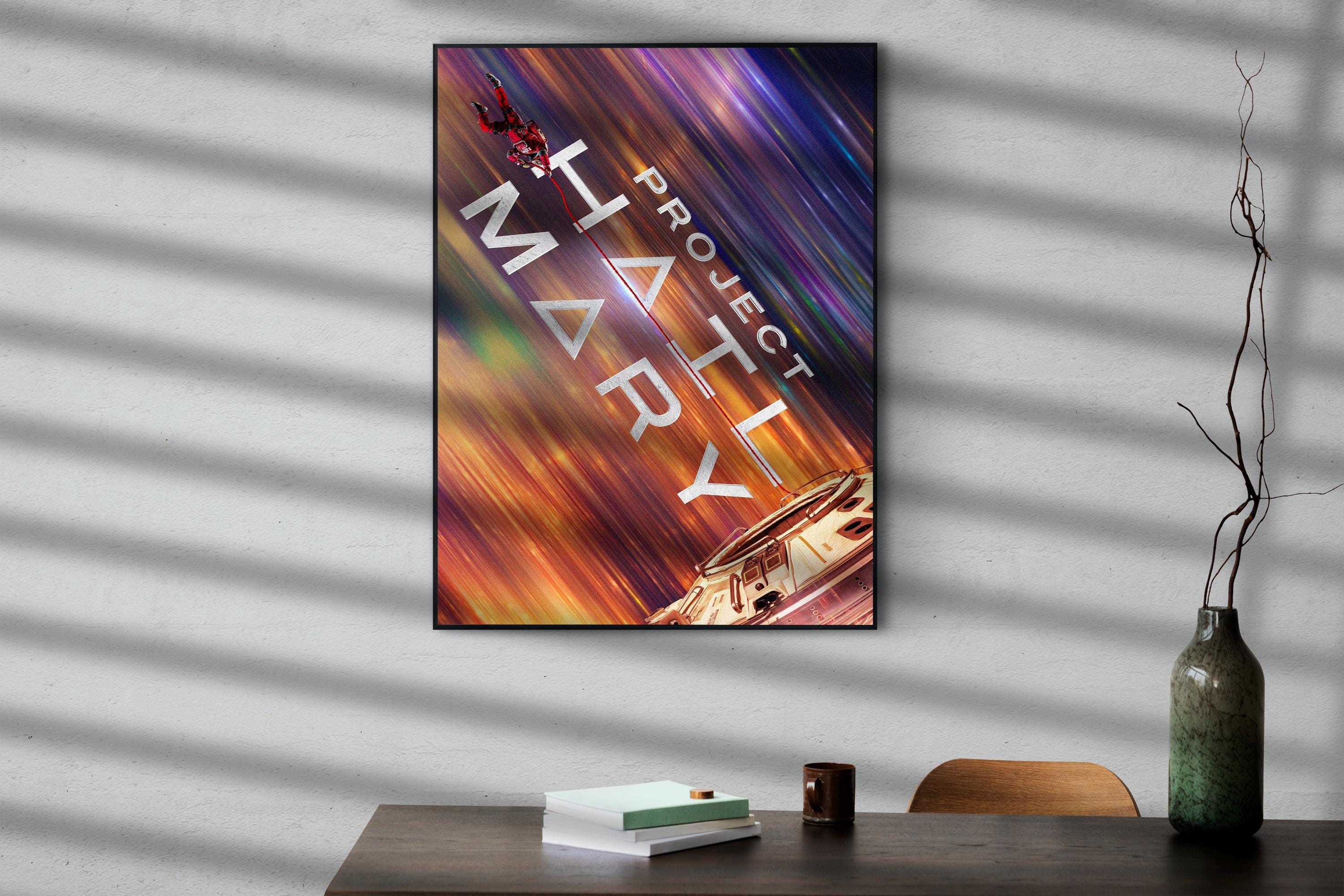 Project Hail Mary Poster – Sci Fi Wall Art | Premium Matte Print | 2026 Movie