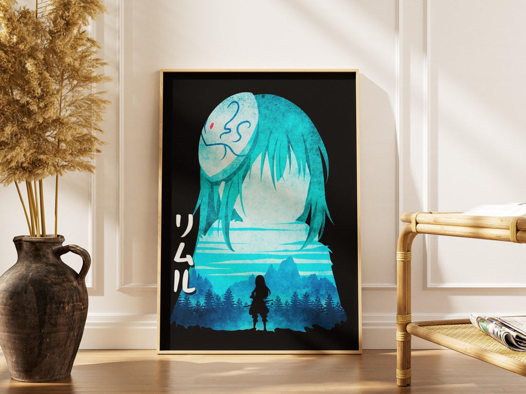 Cartel del anime Rimuru Tempest - Tensei Shitara Slime Datta Ken Temporada 4 Impresión