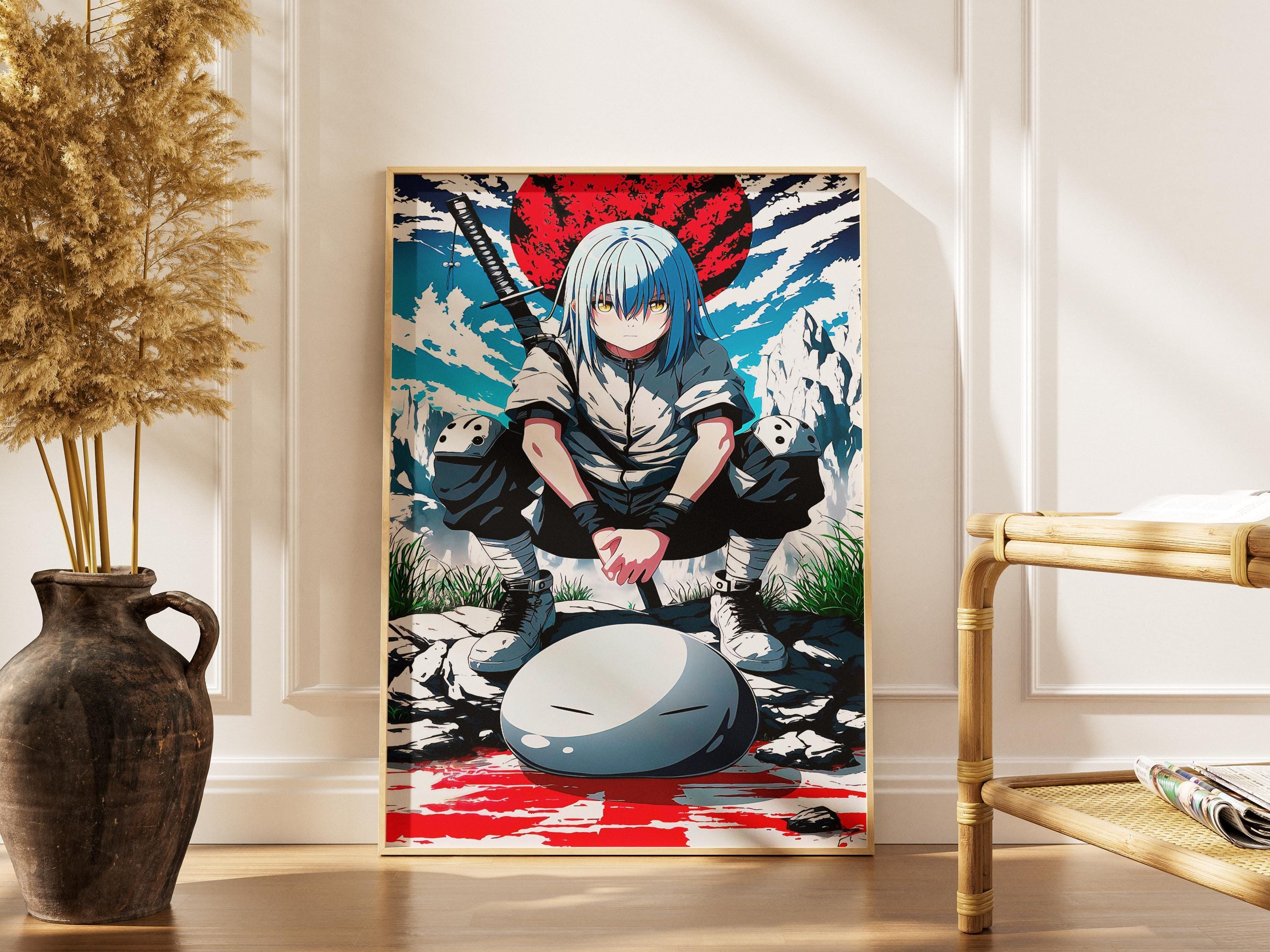 Rimuru Tempest Poster - Premium Anime Wall Art Print | Slime Season 4 Vibrant Colors