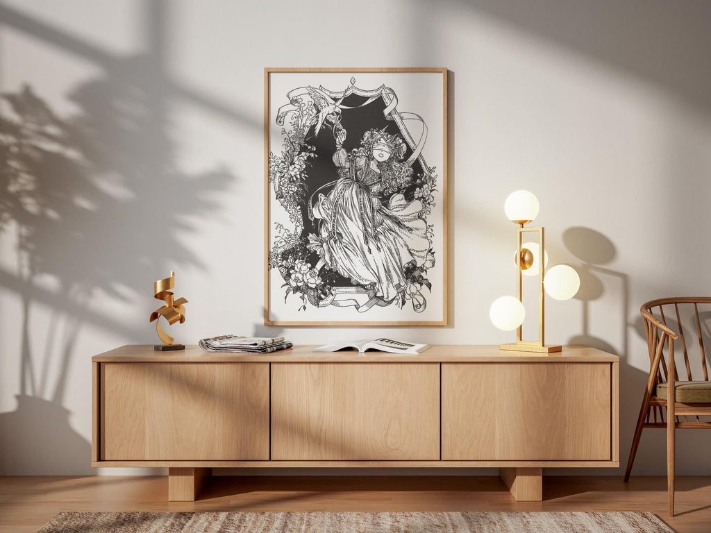 Tetia Witch Hat Atelier Poster: Anime Wall Art Print