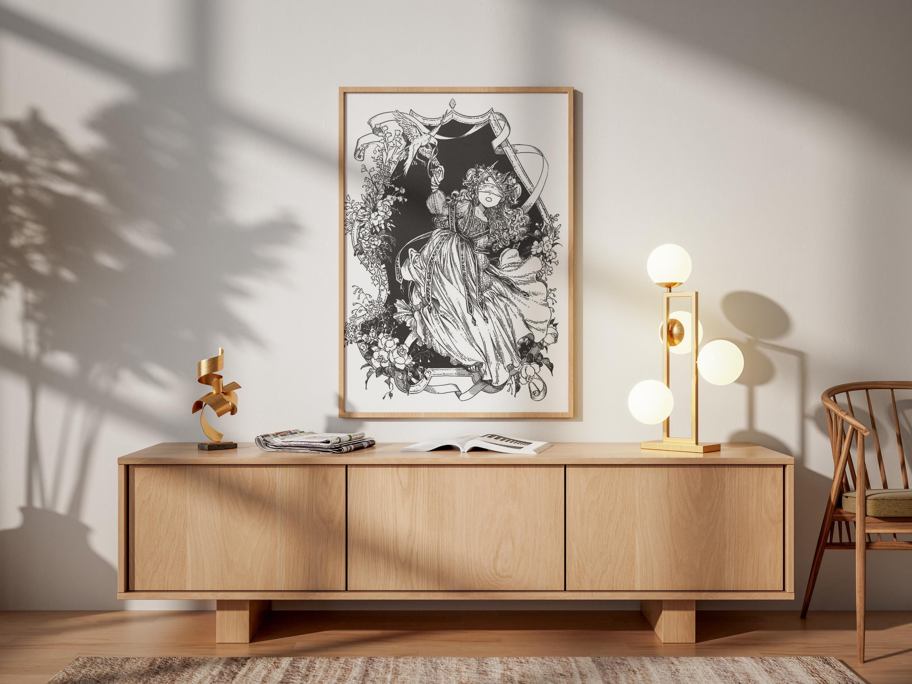 Tetia Witch Hat Atelier Poster: Anime Wall Art Print