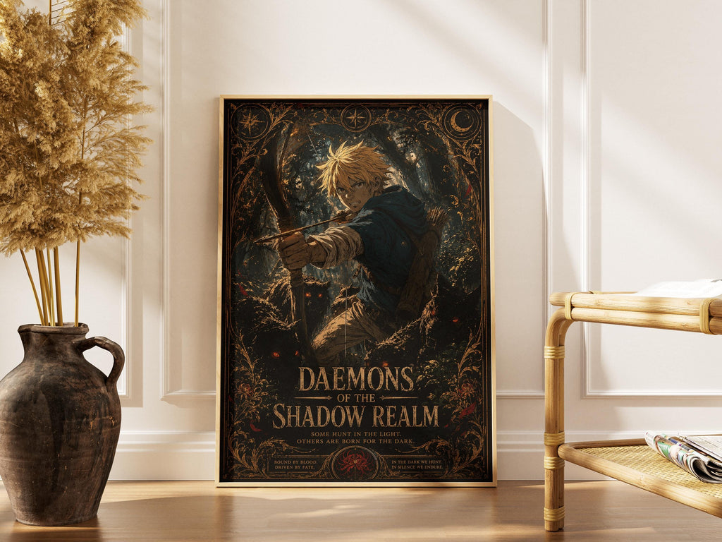Yuru Daemons Poster – Yomi No Tsugai Anime Wall Art With Matte Paper Print