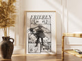 Frieren Anime Poster – Fantasy Wall Print | Elf Mage Poster on Premium Matte Paper