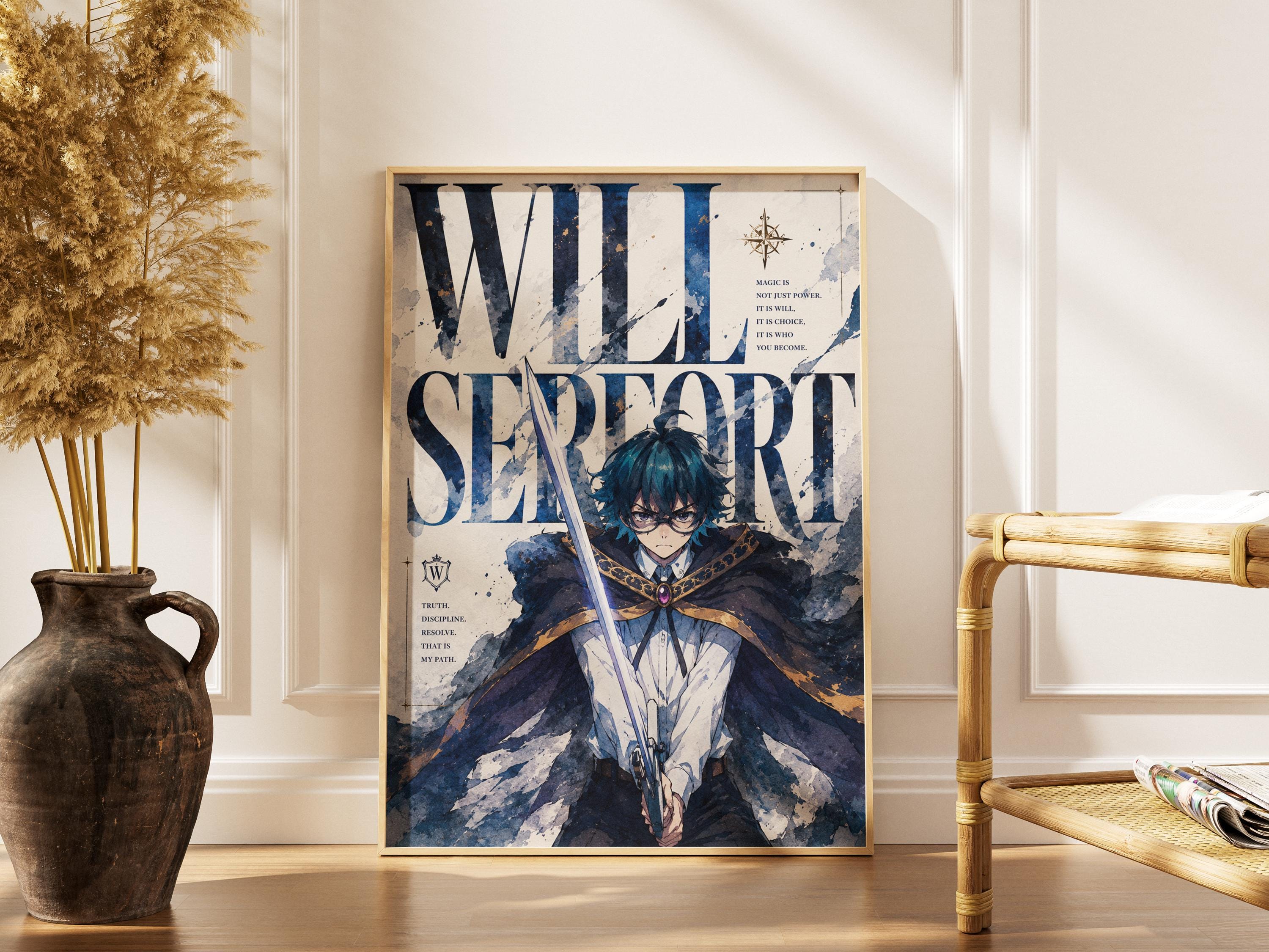 Will Serfort Poster - Wistoria Wand and Sword Anime Wall Art Print