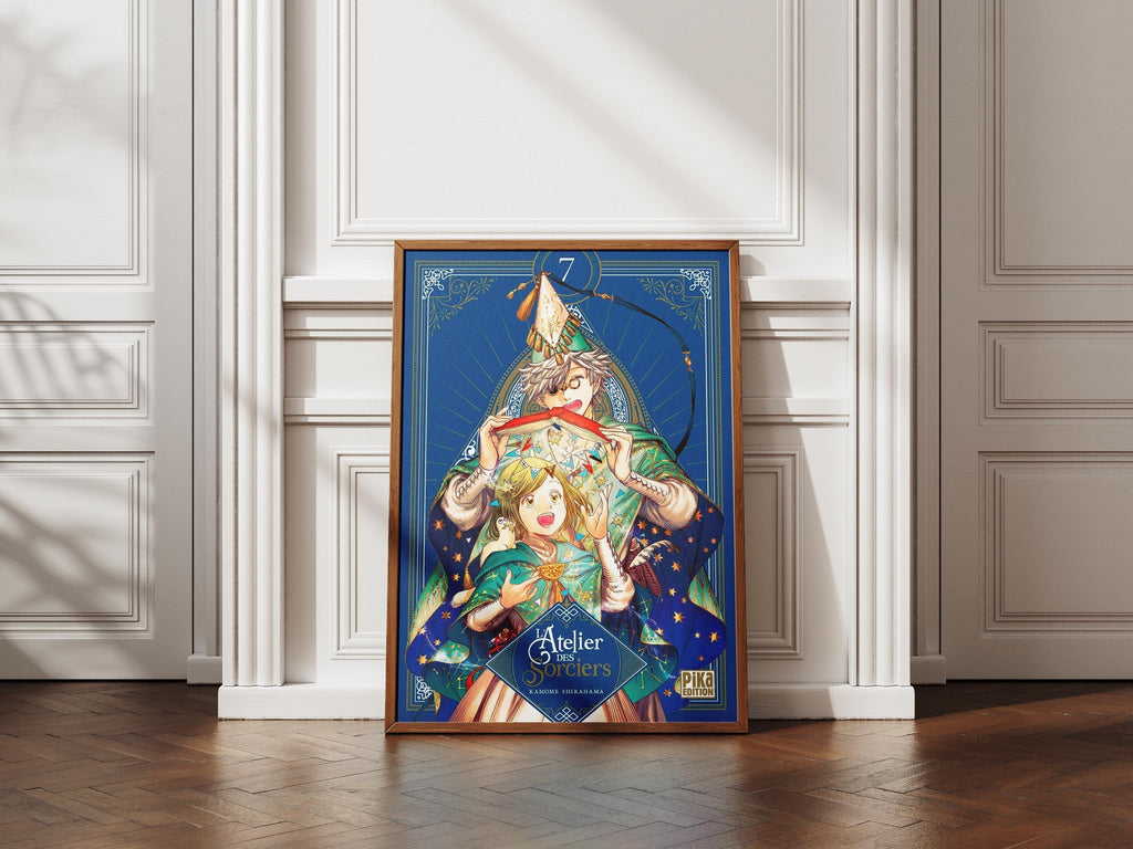 Witch Hat Atelier Poster – Fantasy Anime Wall Art Print | Magical Decor