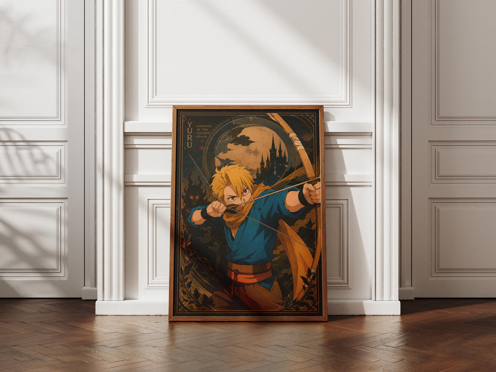 Póster de Yuru Yomi no Tsugai - Arte mural de los demonios del Reino de las Sombras