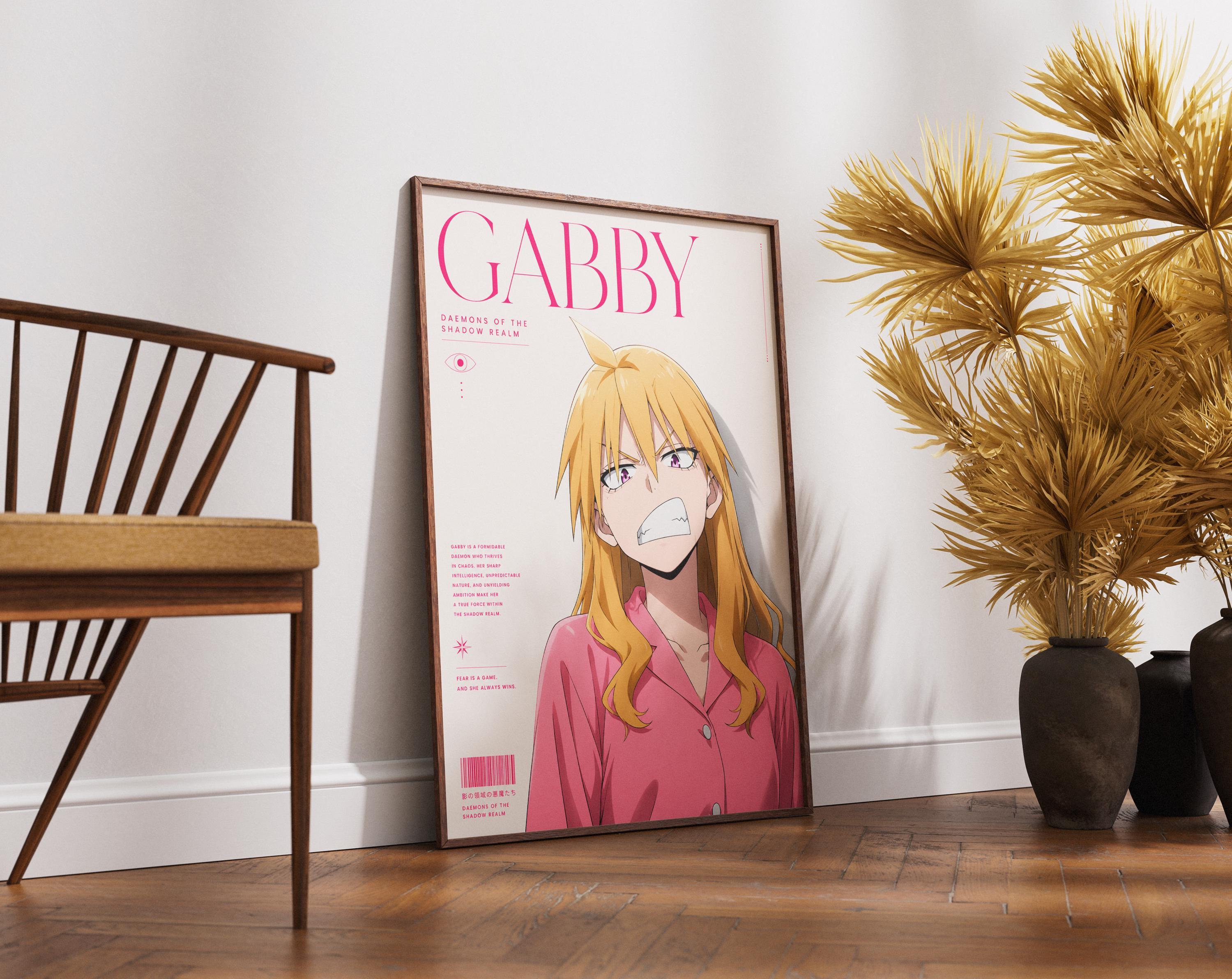 Lámina de Gabby Daemons of the Shadow Realm – Póster del anime Yomi no Tsugai