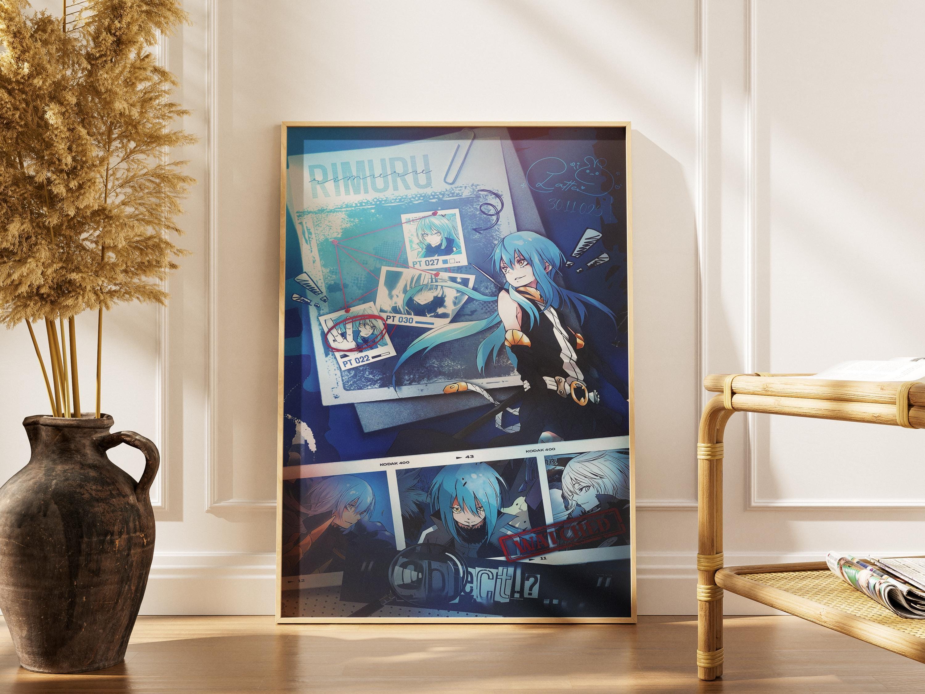 Cartel del anime Rimuru Tempest - Tensei Shitara Slime Datta Ken Temporada 4 Impresión