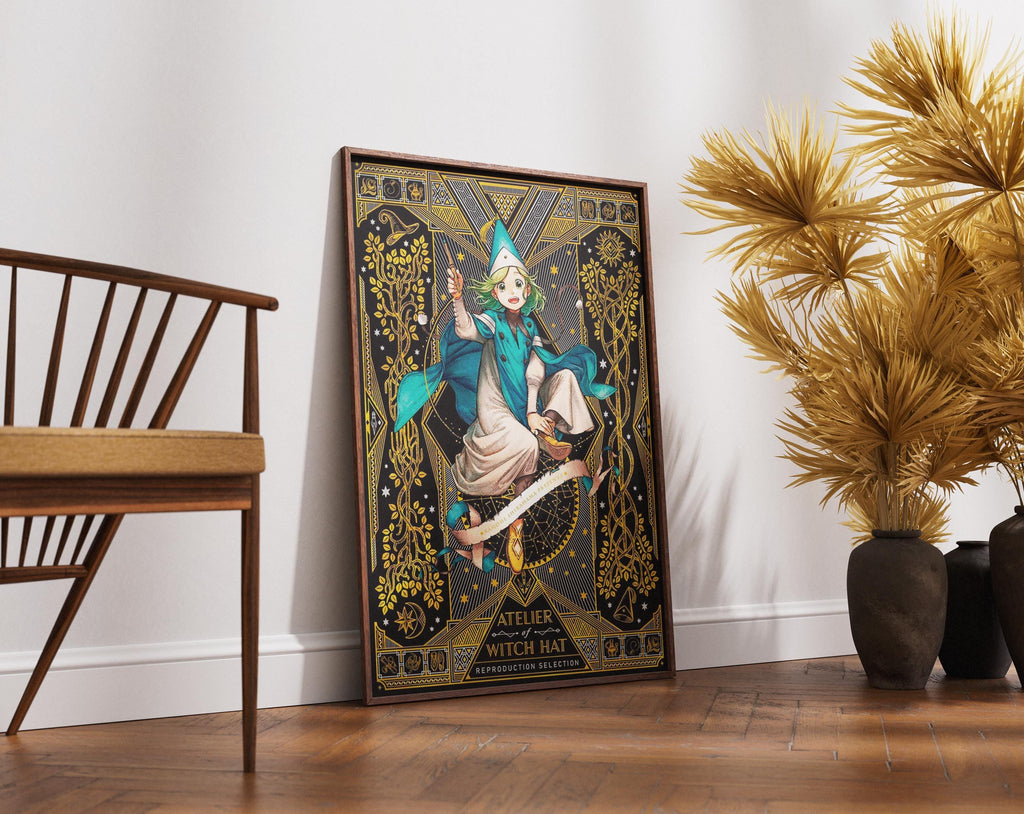 Witch Hat Atelier Poster - Fantasy Anime Wall Art Print on Premium Matte Paper