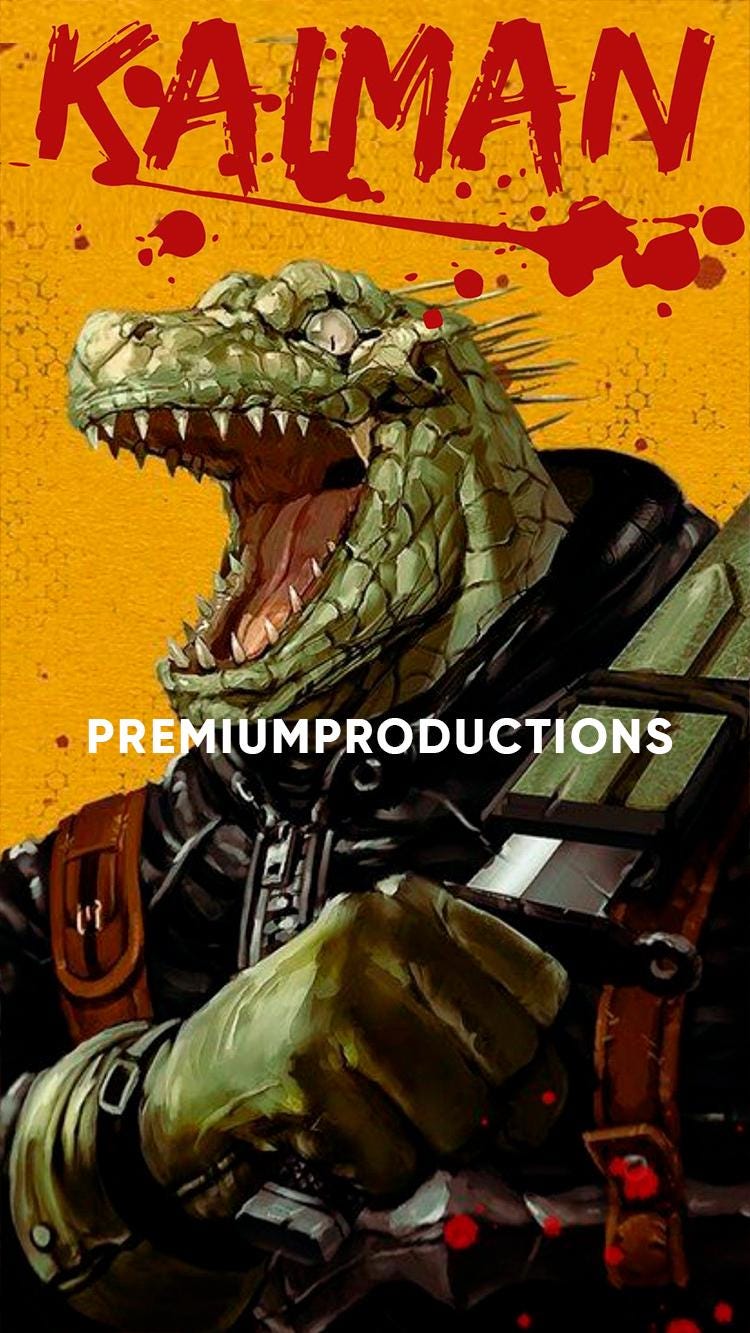 Dorohedoro Digital Poster - Season 2 Anime Wall Art Featuring Caiman and Nikaido
