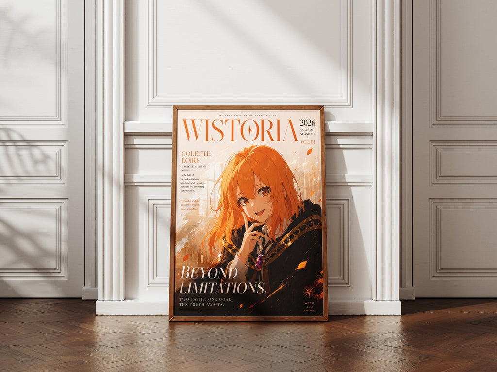 Wistoria Wall Art – Colette Loire Print | Season 2 Poster on Premium Matte Paper