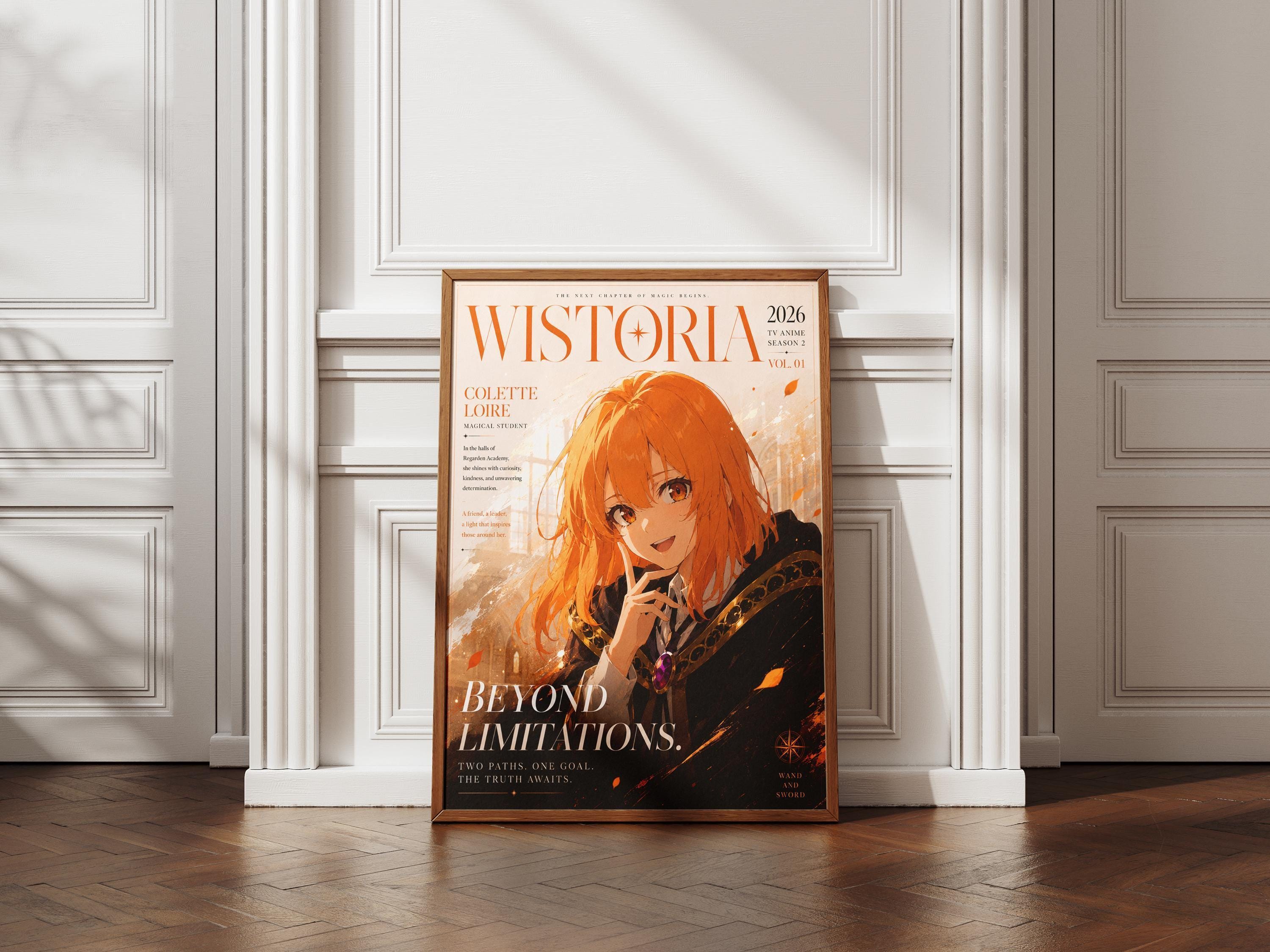 Wistoria Wall Art – Colette Loire Print | Season 2 Poster on Premium Matte Paper