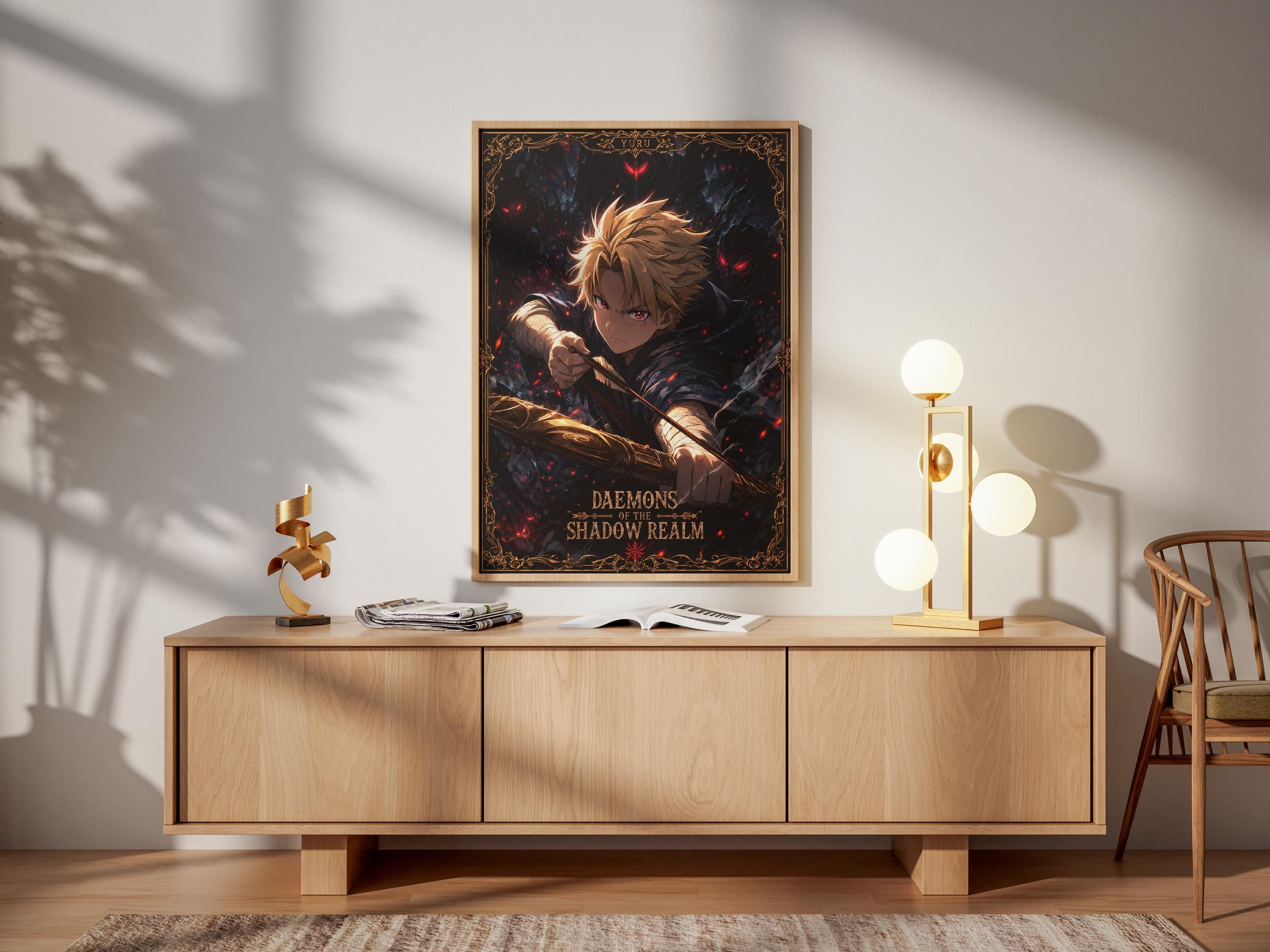Póster de Yuru Daemons of the Shadow Realm - Lámina decorativa de anime Yomi no Tsugai