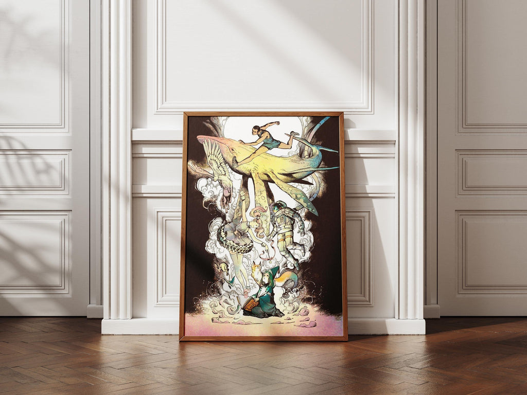 Witch Hat Atelier Poster – Magical Anime Wall Art Print on Premium Matte Paper