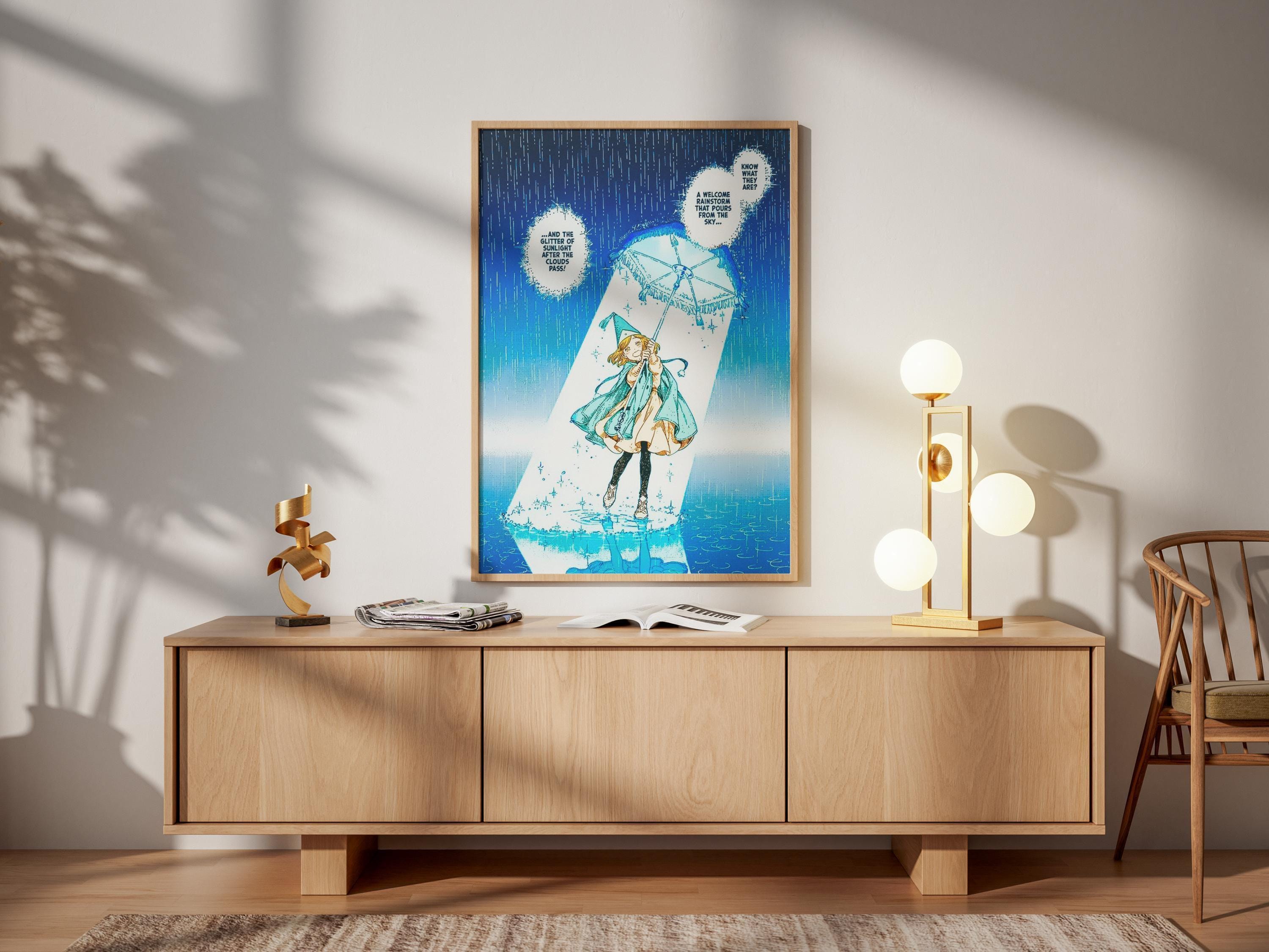 Póster de Coco Witch Hat Atelier: Lámina decorativa de anime para pared