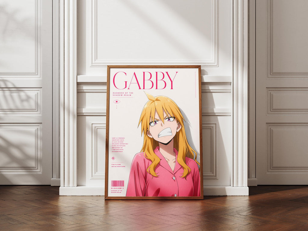 Lámina de Gabby Daemons of the Shadow Realm – Póster del anime Yomi no Tsugai