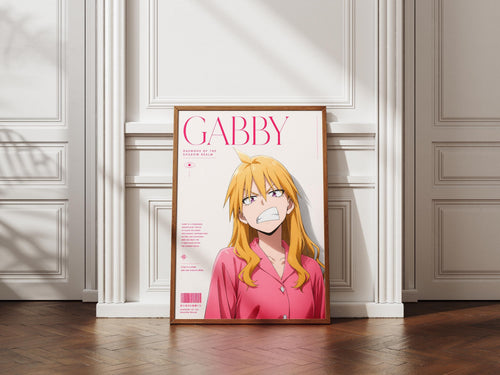Lámina de Gabby Daemons of the Shadow Realm – Póster del anime Yomi no Tsugai