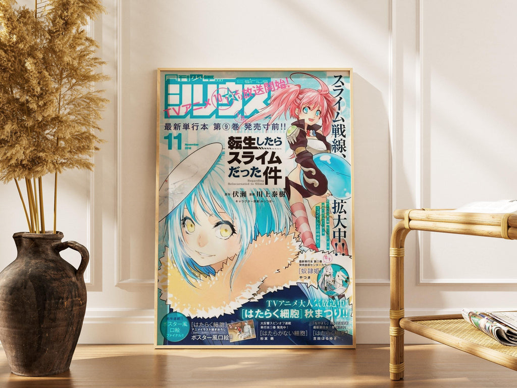 Rimuru Tempest Poster - Vibrant Anime Wall Decor | Slime Season 4 Art Print