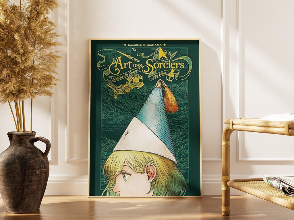 Witch Hat Atelier Poster - Coco Anime Wall Art Matte Finish Print