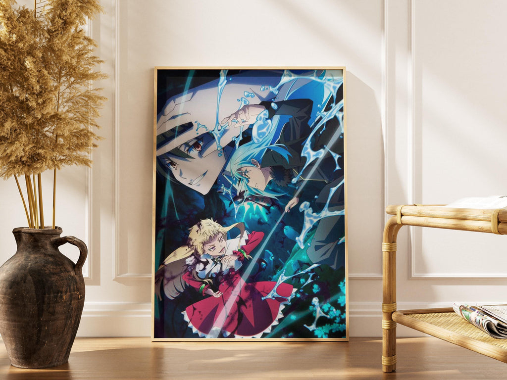 Rimuru Tempest Poster - Vibrant Anime Wall Decor | Slime Season 4 Art Print