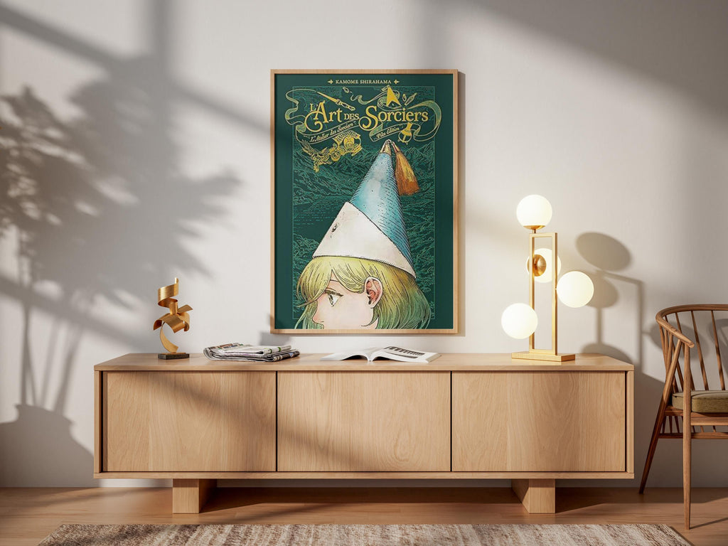 Witch Hat Atelier Poster - Coco Anime Wall Art Matte Finish Print