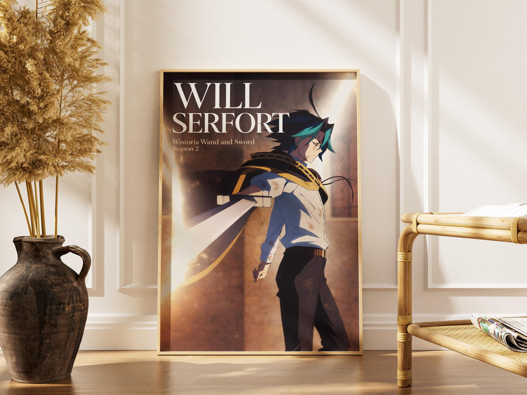 Wistoria Wand and Sword Mystic Anime Poster - Vibrant Color Fantasy Wall Art