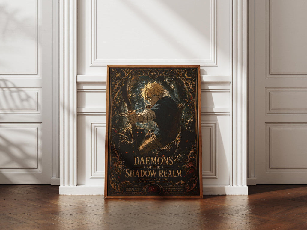 Yuru Daemons Poster – Yomi No Tsugai Anime Wall Art With Matte Paper Print