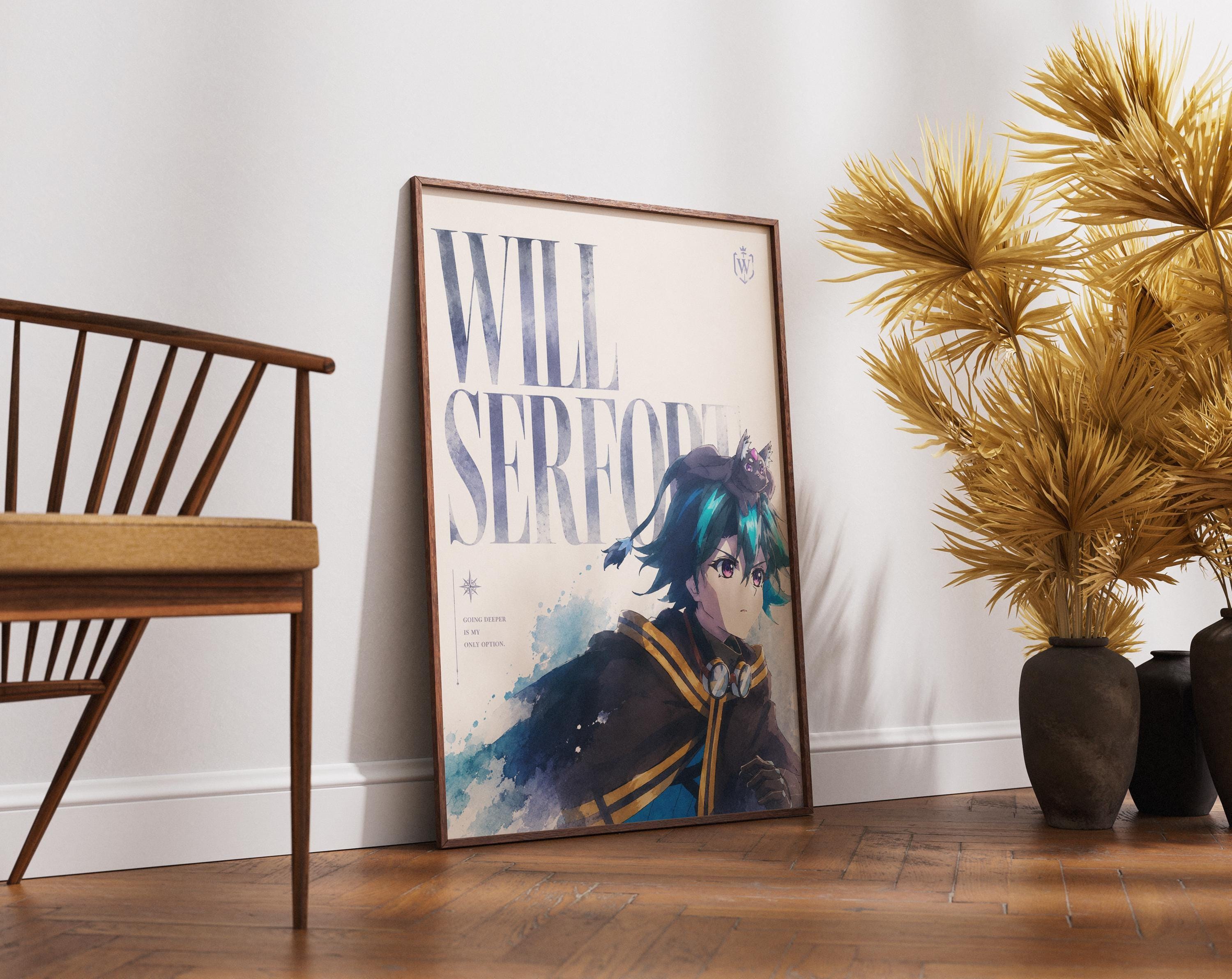 Wistoria Anime Poster – Will Serfort Wand and Sword Print | Season 2 Wall Art