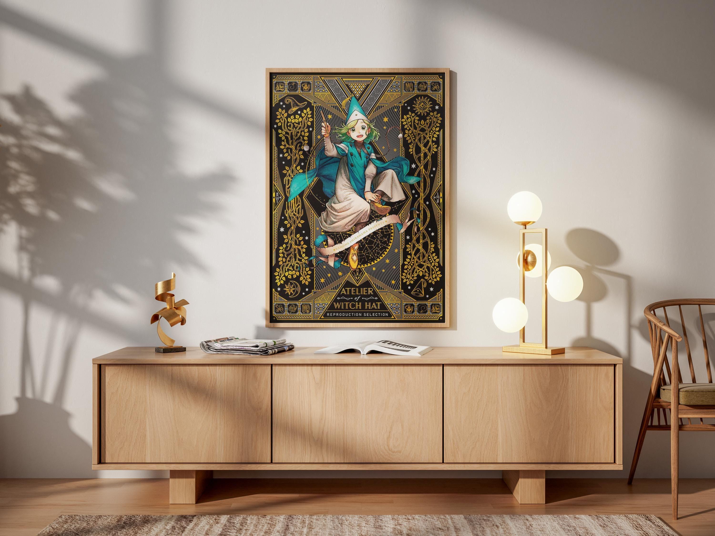 Witch Hat Atelier Poster - Fantasy Anime Wall Art Print on Premium Matte Paper
