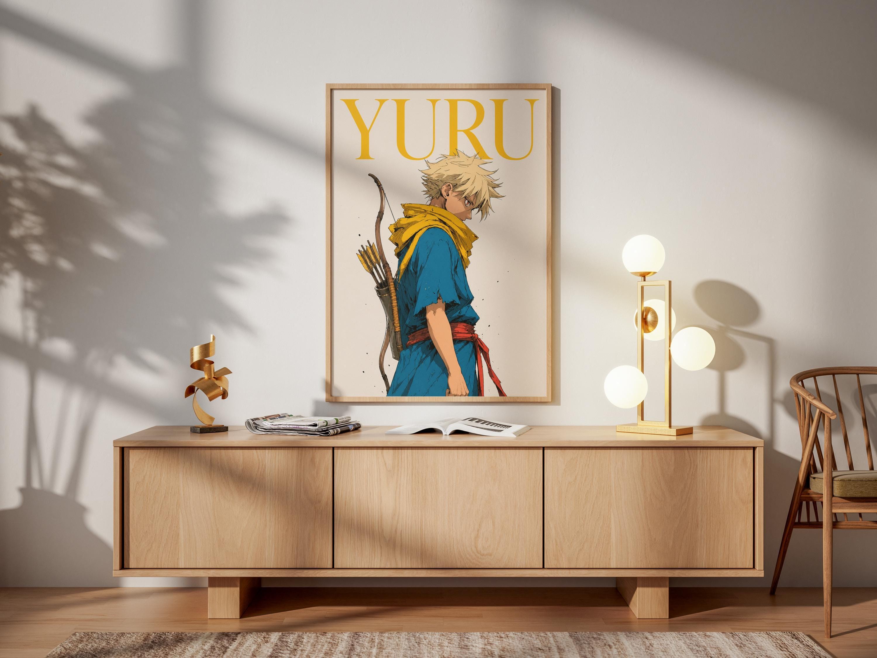 Yuru Anime Poster – Dark Fantasy Poster | Premium Matte Fantasy Anime Art Print