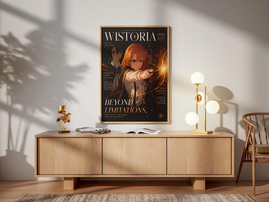 Wistoria Anime Poster – Will Serfort & Colette Loire | Season 2 Art Print on Premium Matte Paper