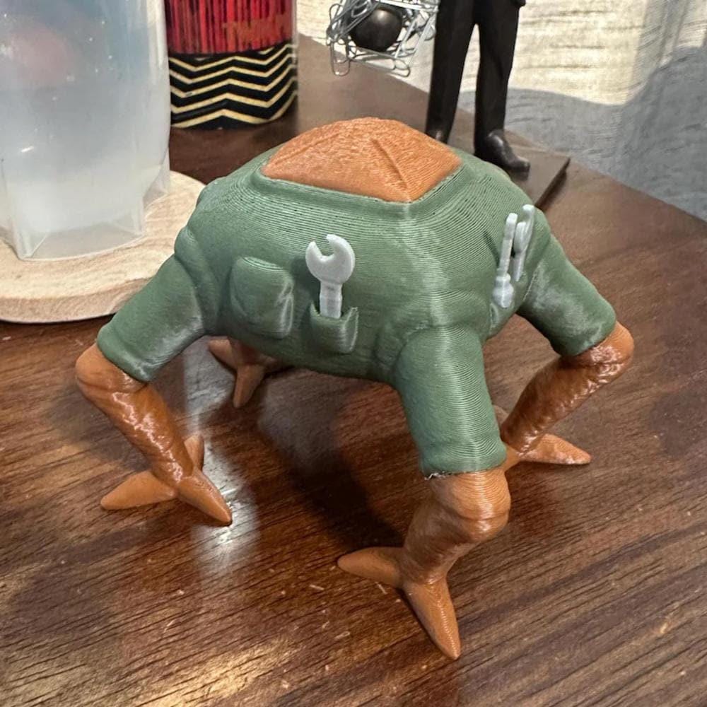 Rocky Figurine - Project Hail Mary 3D Printed Alien Desk Buddy, Durable PLA Plastic