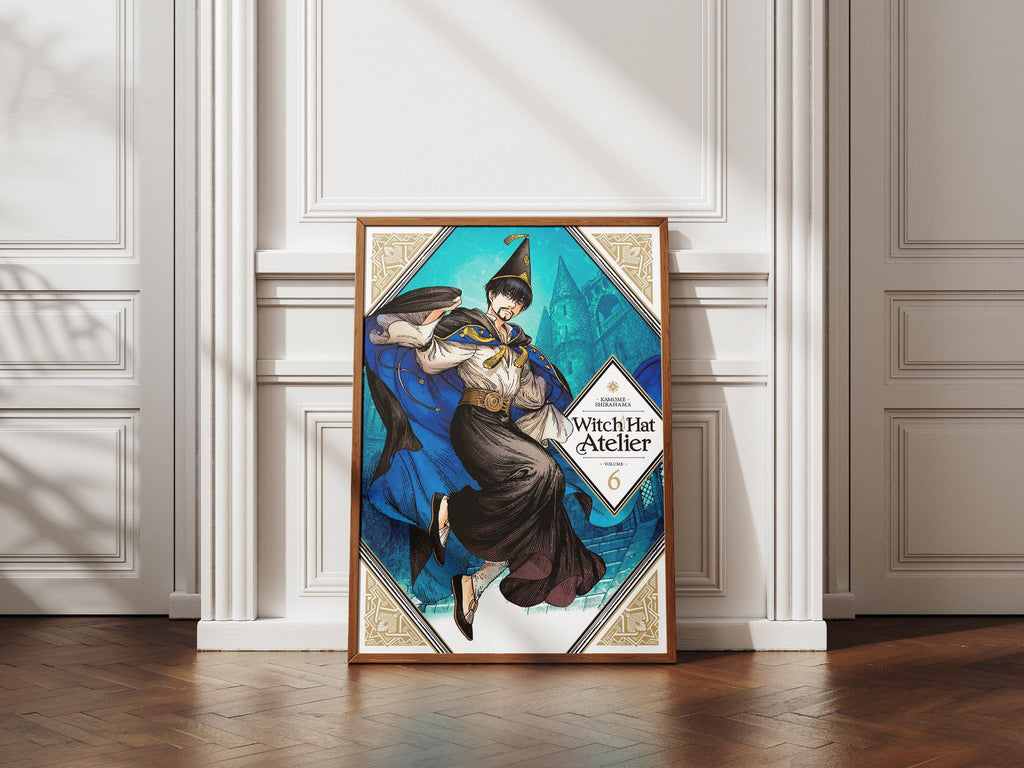 Witch Hat Atelier Poster - Qifrey Coco Fantasy Anime Wall Art Print with Premium Matte Paper