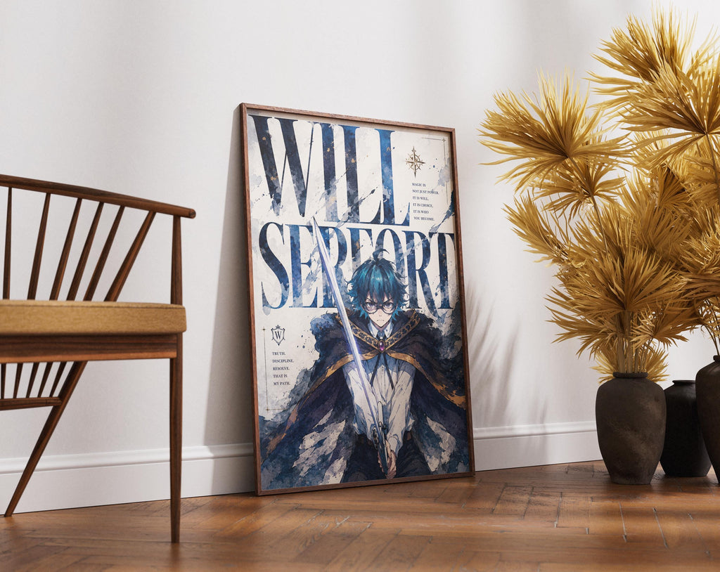 Will Serfort Poster - Wistoria Wand and Sword Anime Wall Art Print