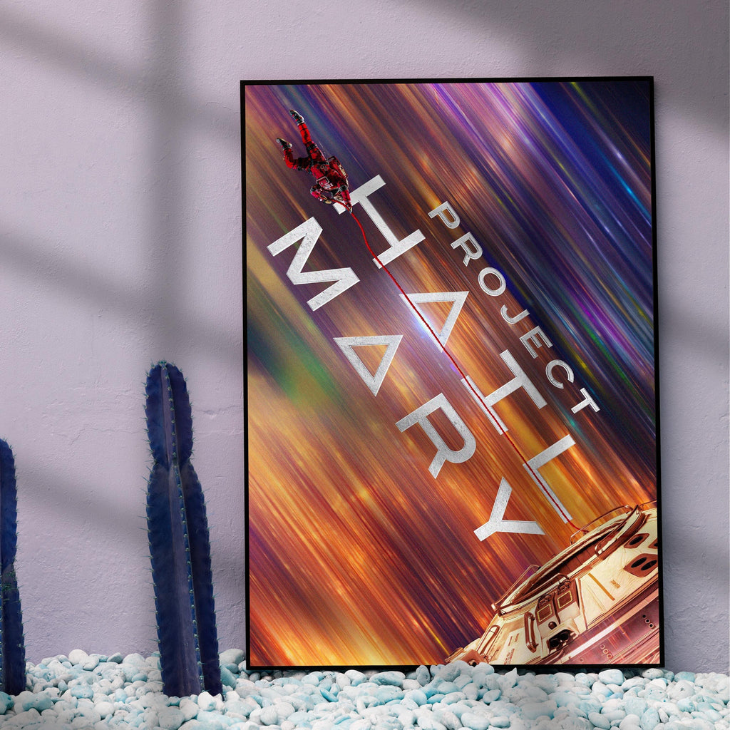 Project Hail Mary Poster – Sci Fi Wall Art | Premium Matte Print | 2026 Movie