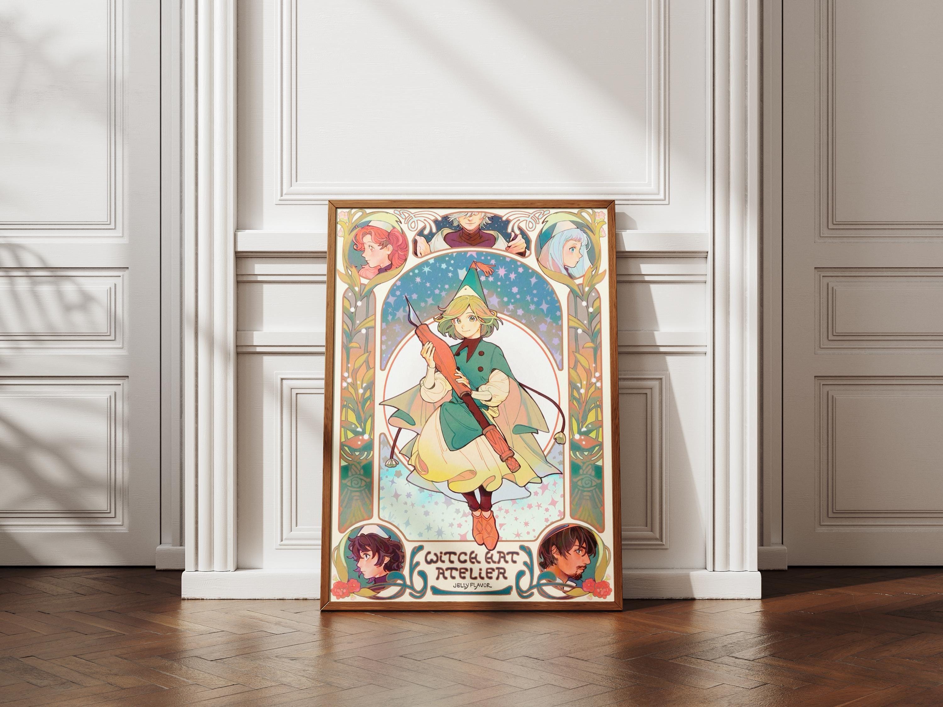 Witch Hat Atelier Poster - Coco Anime Wall Art Matte Finish Print