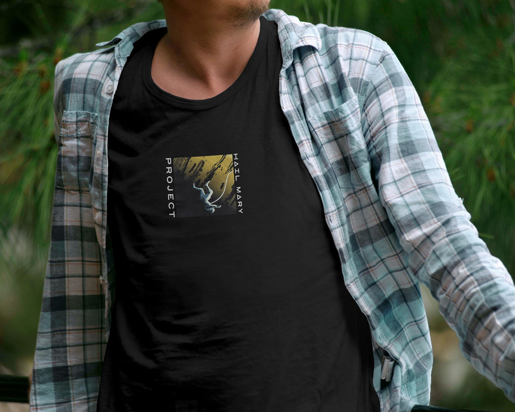 Camiseta de astronauta del Proyecto Ave María / Camiseta con estampado de película de ciencia ficción